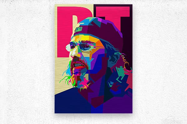 Rock Progressive Drum Musician Pop Art WPAP