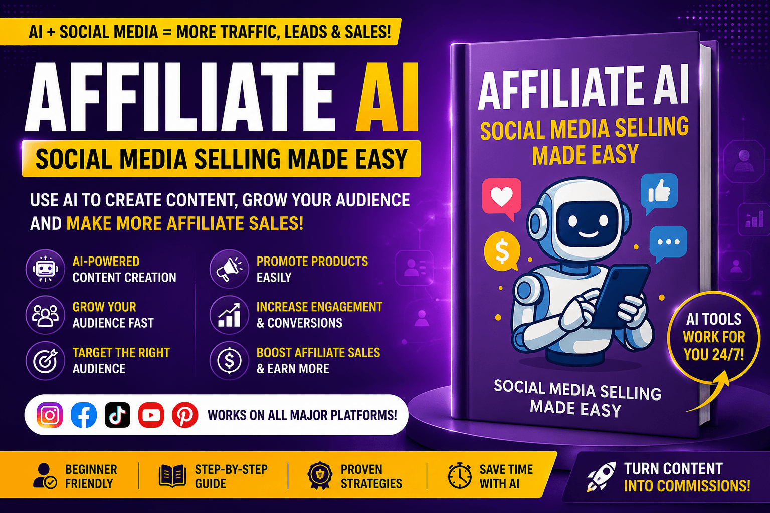 Affiliate AI: Social Media Selling Made Easy | AI-Powered Affiliate Marketing Guide for Beginners