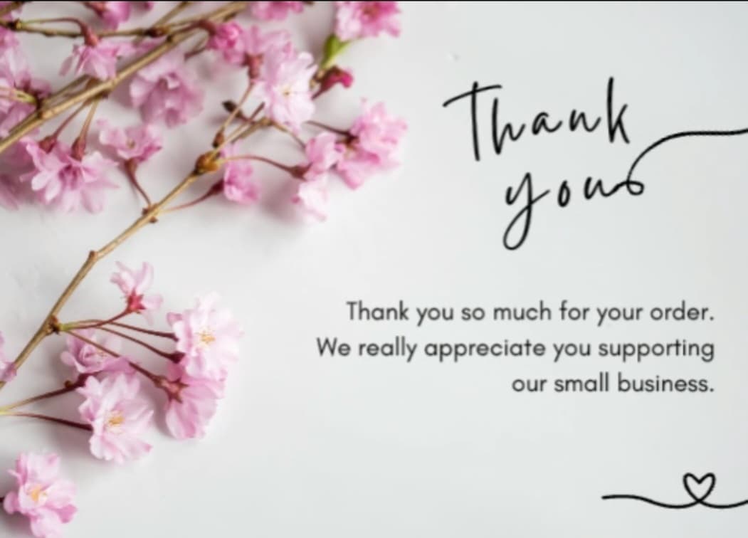 Thank you for purchase card 2