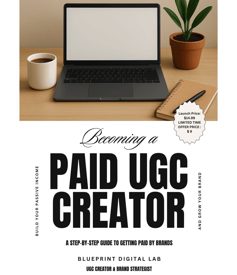 Becoming A Paid UGC Creator